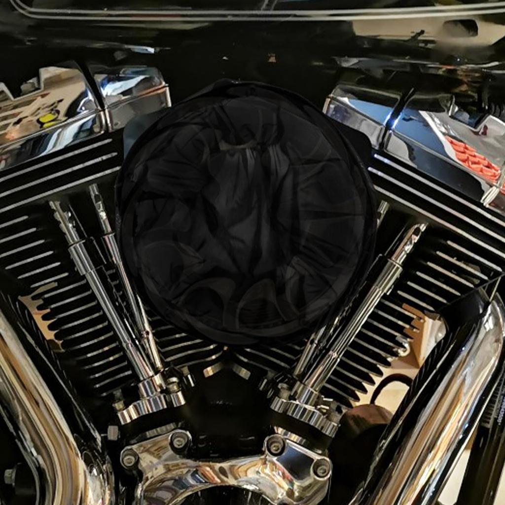 HDBUBALUS Harley Air Filter Rain Sock Cover for Harley Dyna Sportster Touring Softail