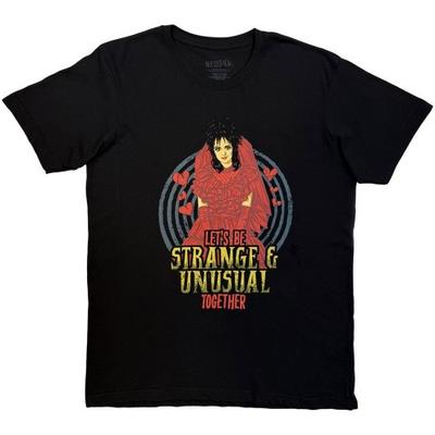 Beetlejuice Unisex Adult Strange & Unusual Together T-Shirt