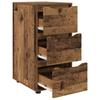 Storage Cabinet Reclaimed Wood Look 40 x 48 x 81 cm Engineered Wood