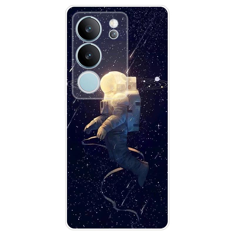 For Vivo V29 Casing TPU Painted Back Cover Vivo V29 Soft Silicone Case