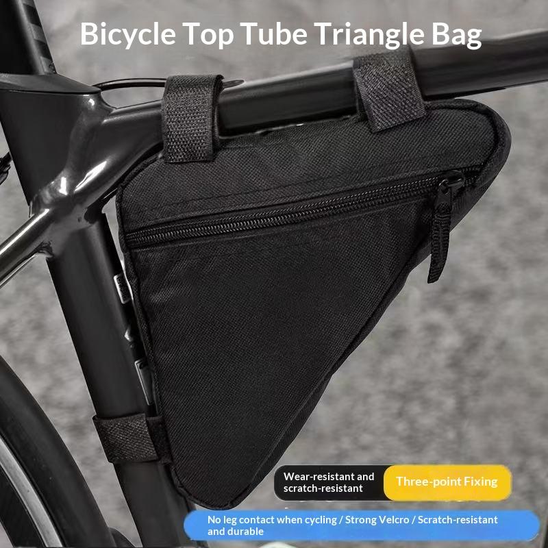 1Pc Bike Bicycle Bag Front Tube Frame Handlebar Waterproof Cycling Bags Triangle Pouch Frame Holder Bicycle Accessories