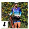 New Wholesale Custom Quick-Dry Women's Triathlon Suits, Mountain Bike Road Bicycle Clothing Cycling Jersey Jumpsuit Set
