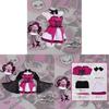Monster High Draculaura Cosplay Costume For Halloween Vampire Lolita Short Skirt For Women