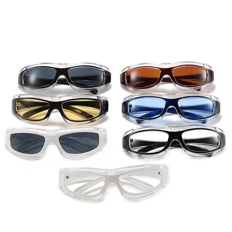 Glasses Punk Style Sunglasses for Men Y2k Eyewear Future Technology Sense Sunglasses Trend Goggles Shades for Female Male