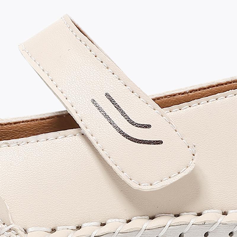 Women Sandals Summer Platform Breathable Shoes Year Leisure Mother Shoes Soft Bottom Fashion Platform Sandals Womens Shoes36-44