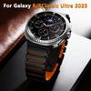 Titanium Fluoroelastomer Rubber Band for Samsung Galaxy Watch Ultra 2025 47mm 8/8Classic 40/44mm 46mm Strap For GALAXY Ultra 47