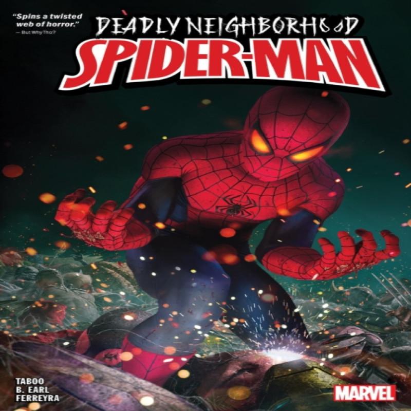 Deadly Neighborhood SpiderMan by Taboo Paperback Book 9781302947149