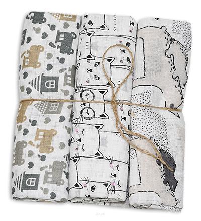 Cloth Diapers, 3 Pieces (set )
