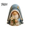 Talos 3D Gnome Bead Craft Kit, Beaded Nativity DIY Faith Religious Art Project with Tools And Instructions for Christians Adults