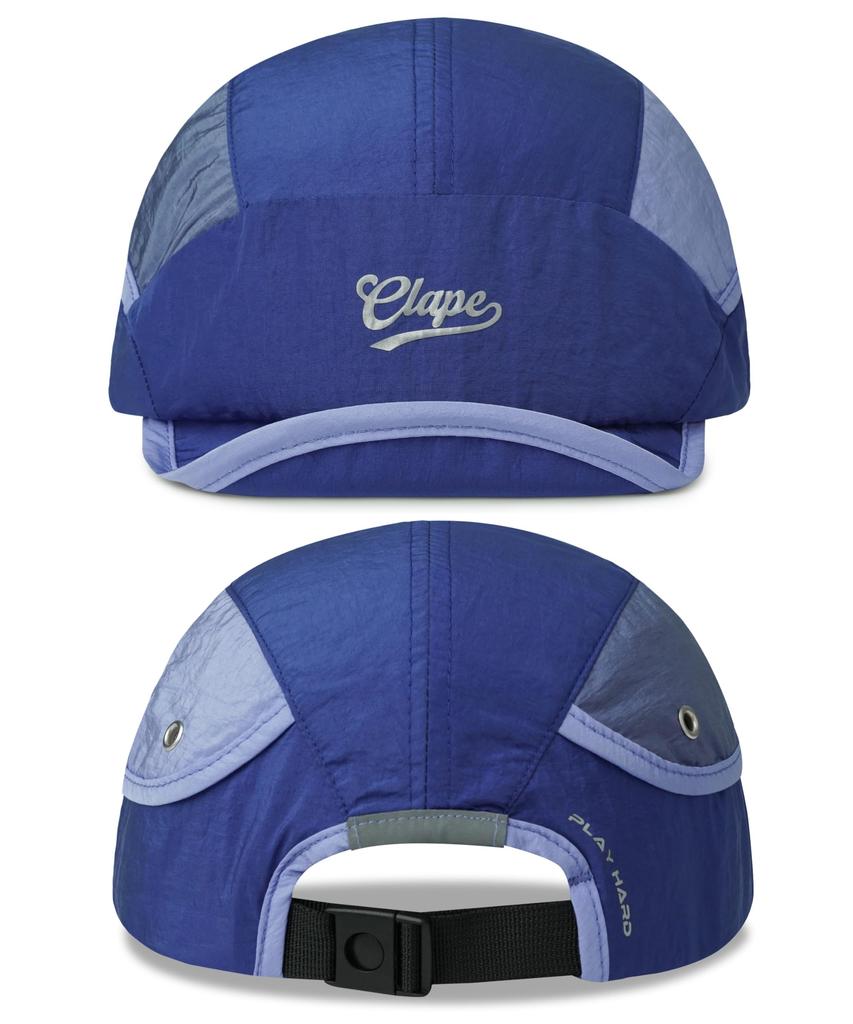 Croogo Umpire Mini Short Cycling Cap Cap, Summer, Soft, Brim, Brim, Lightweight, Quick-Drying, Water-Repellent, Mesh, Breathable, Unisex, (Rock Blue)