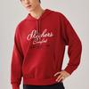 Skechers Soft Skin-Friendly Comfortable Hooded Casual Sweatshirt Unisex Sweatshirt Pale-Red L126U020-03LC