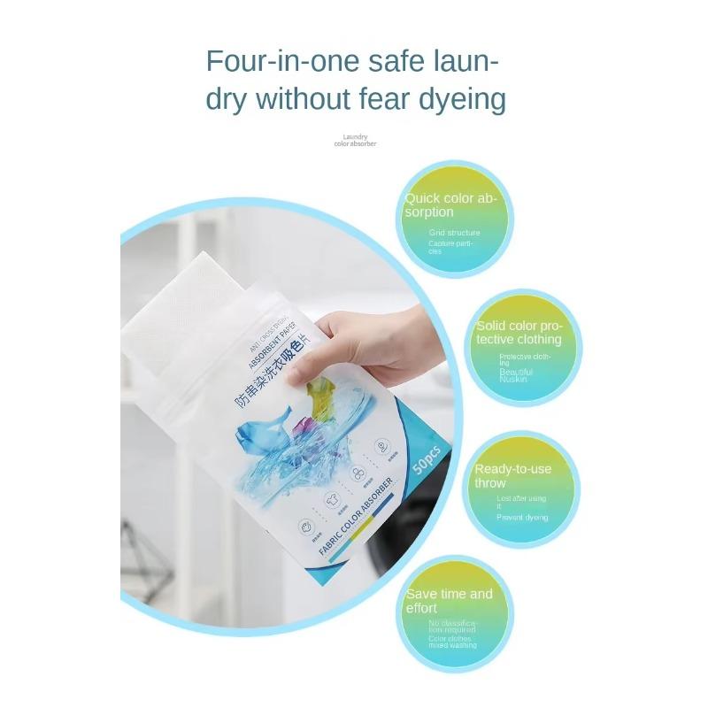 Anti-staining laundry tablets 50 tablets/pack