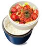 ASVEL Insulated Lunch Cafe Bowl 800ml Capacity 2 Servings of Vacuum Large Dishwasher A3256 Box, Style, (Holds Rice), 2-Tier, Insulated, Capacity, Ag+