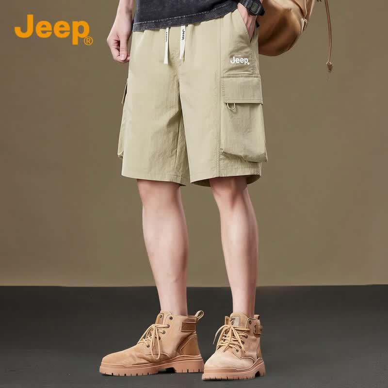 JEEP Men's Ice Silk Cargo Shorts