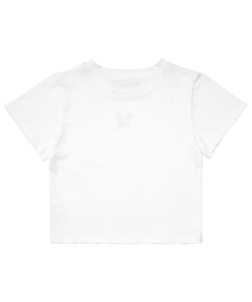 DAMP Mystery Crop Top_White