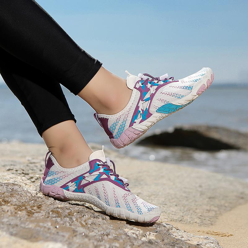 Unisex Szybkoschnące Buty do Wody Oddychające Barefoort Sneakersy do Brodzenia po Plaży Lekkie Antypoślizgowe Buty do Sportów Wodnych na Surfing Wędkarstwo