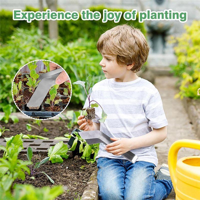 M-Modern-Seedling Transplant Tongs Outdoor Garden Seedling Transplanting Pliers For Reducing Root Damage