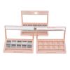 Makeup Dispensing Box Empty Highlighter Shimmer Eyes Cosmetics Palette Eyeshadow Case Blusher DIY Makeup Box Refillable Storage
