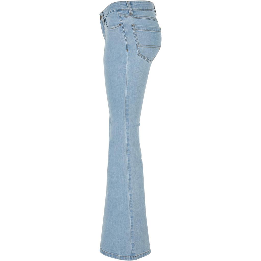 Urban Classics Womens/Ladies Organic Flared Low Rise Jeans