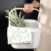 Large Capacity Home Storage Basket Plastic Towel Storage Basket  Kitchen