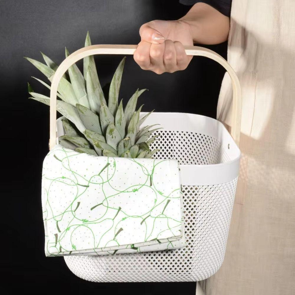 Large Capacity Home Storage Basket Plastic Towel Storage Basket  Kitchen