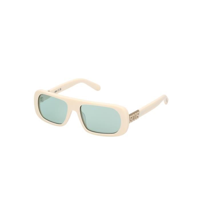 Lunettes de Soleil - GCDS - GD0039 - 21Q shiny white - ACETATE - Unisex
