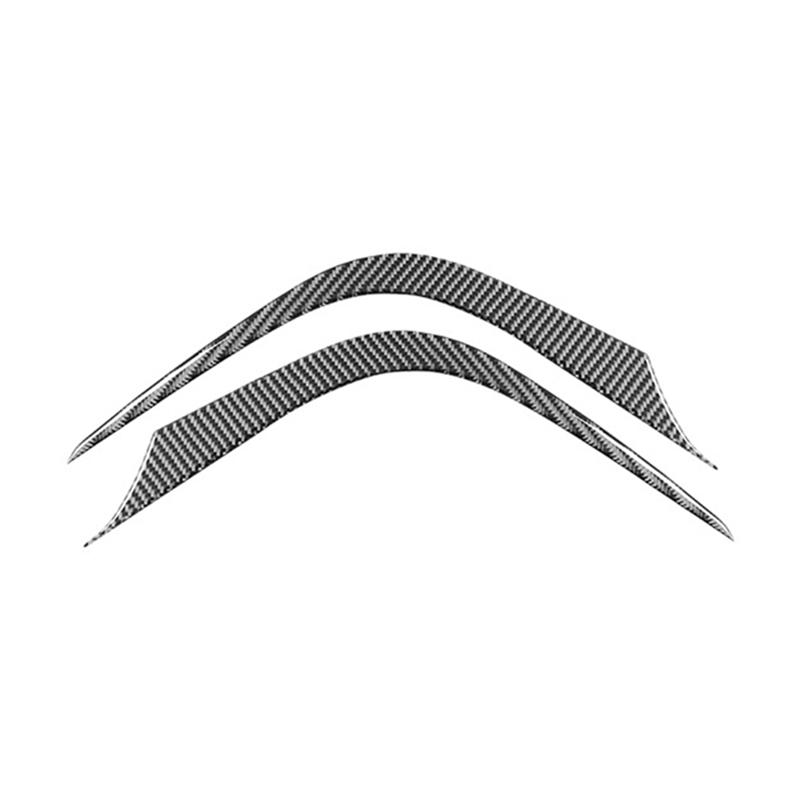 For Toyota Corolla 2007-2013 Center Console Gear Side Trim Strip Car Interior Accessories Carbon Fiber Pattern