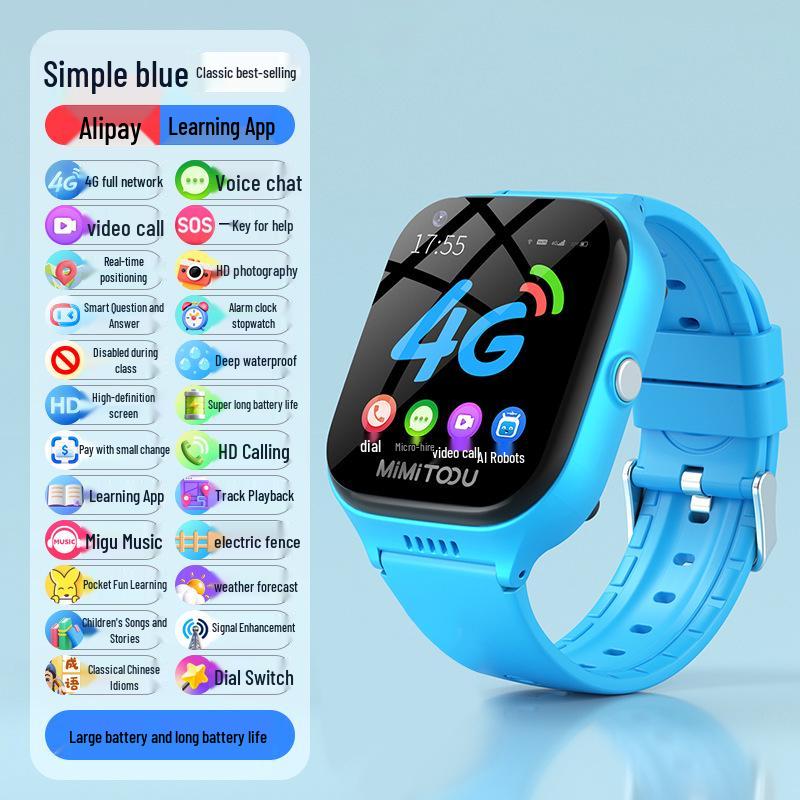 Mimi Rabbit Smart 4G & 5G Teen Phone Watch for Kids
