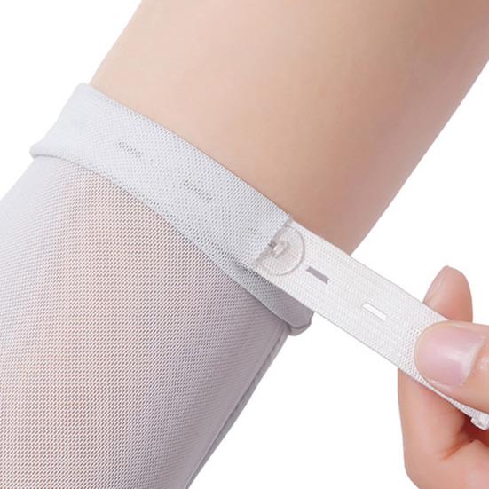 Sun Protection Long Sleeves Anti-Slip Finger UV Gloves Cooling Arm Palm Full Protection