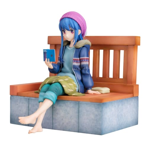 

amiami 1/7 Scale Yurucamp Delta Shima Rin Footbath Ver. Approximately 170mm in Height, Made of PVC and ABS