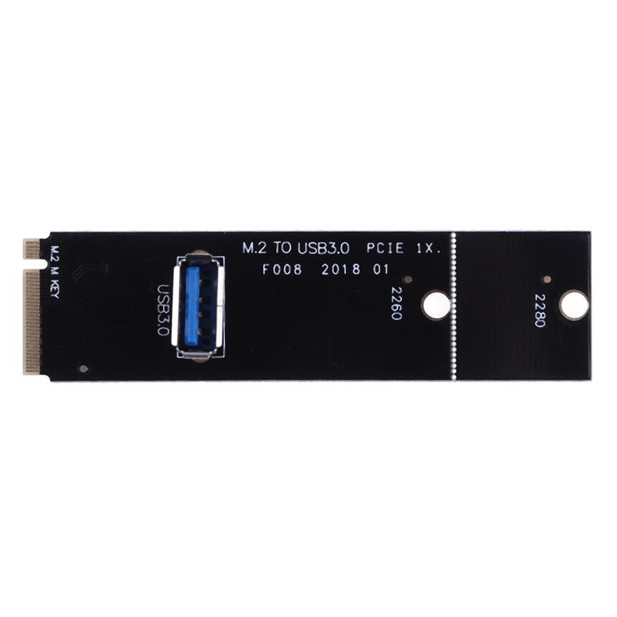 4pcs NGFF M.2 To USB 3.0 Converter PCI-E Riser Card Adapter For Mining Machine