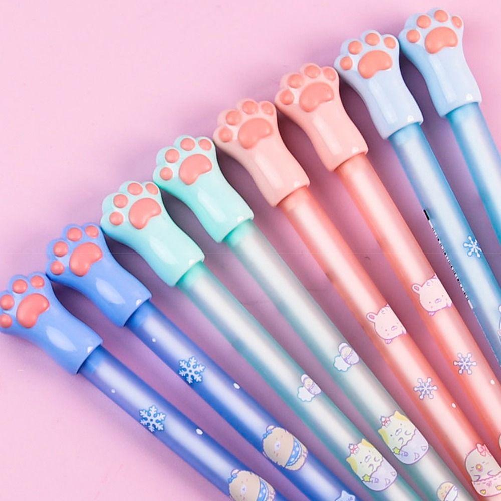 2.0MM 2B Automatic Pencil Cute Cat Paw Sketch Pencil Anti-slip Propelling Pencil Students
