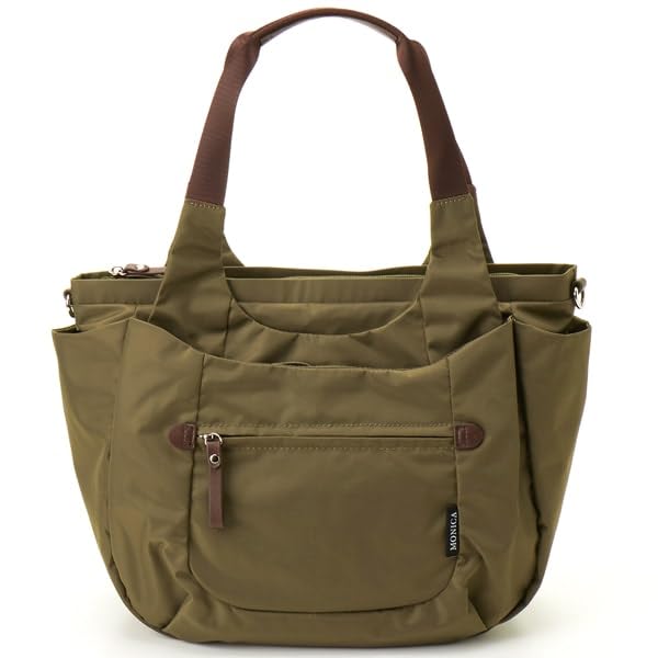 

Круглая сумка-тоут Моника MONI01105 Хаки 2-в-1 (86)