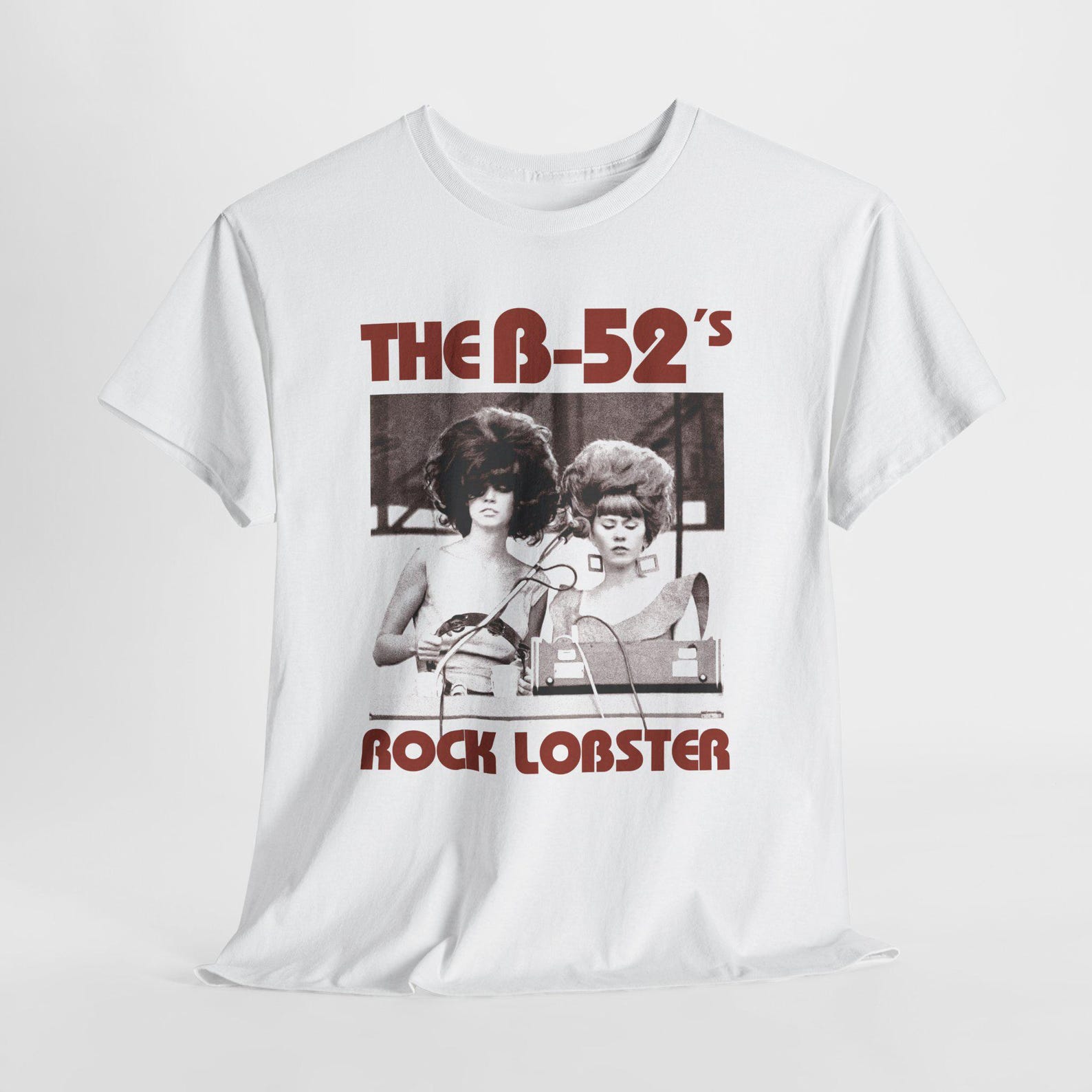 Vintage B-52 s Rock Lobster Band Tee, Unisex Cotton Shirt XL