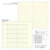 Midori Professional Diary Notebook 2025 A5 Slim Weekly Black 22352006 (Starting in December 2024)