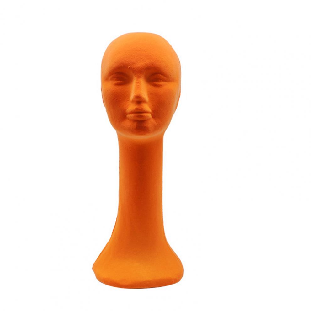 Foam Female Mannequin Head Holder Wig Hat Glasses Jewelry Display Stand DIY Drawing Salon Foam Head