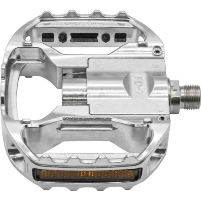 MKS FD-7 WIDE Pedal, Silver, 92 x 110 mm