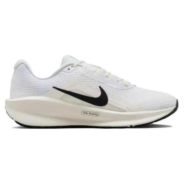 New Nike Downshifter 13 White Black Sail Metallic Silver Women's FD6476-100