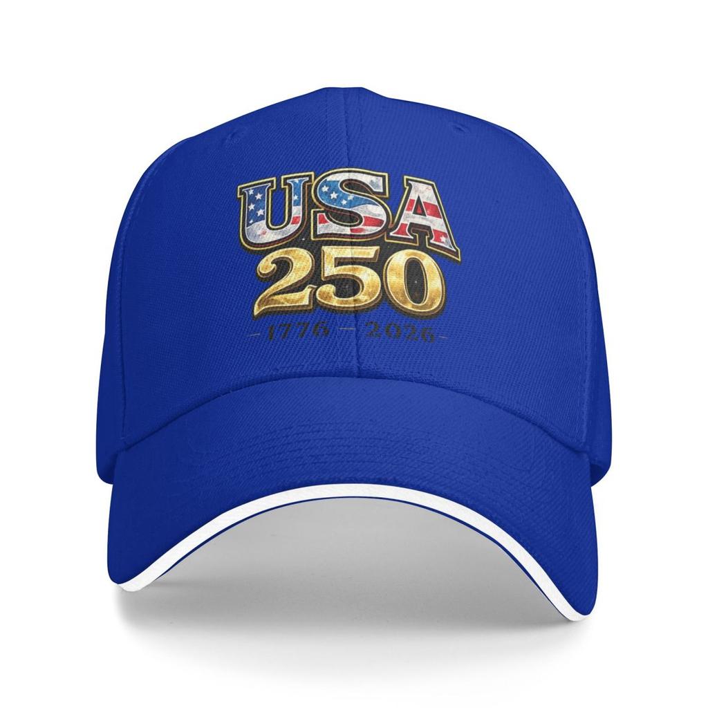 Baseball Caps American 250 Anniversary USA Customized Unisex Women Outdoor Summer Caps