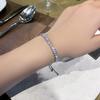 Luxurious Sparkling Zirconia Bracelet – Adjustable Pull-String Design with High-End Elegance