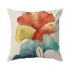 Ginkgo Leaf Cushion Cover Pillowcase Printed Polyester 45X45Cm Throw Pillowcover Decorative Sofa Cushion Pillowslip Home Decor