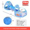 3-in-1 Kids' Yurt Play Tent and Tunnel Set for Indoor/Outdoor Use