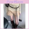 Vintage Long Multi Layer Beaded Waist Chain With Peruvian Knot Leather Belt For Casual Women Accessories