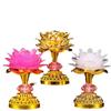 LED Seven-Colored Lotus Buddha Lamp - Rechargeable Guanyin Offering Light