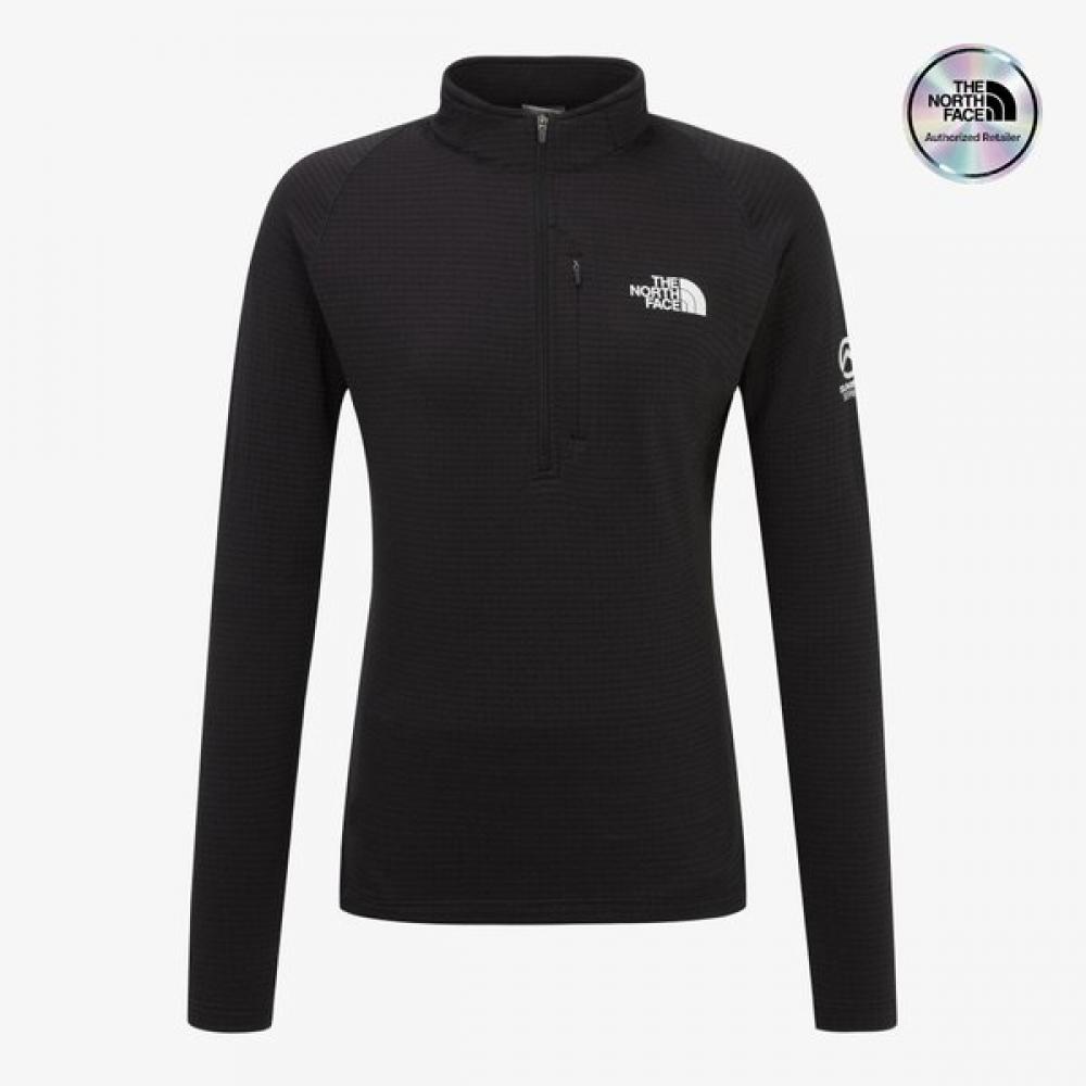 The North Face Women S Long Sleeve Hoodie Black Nt7lr88a BLACK/085