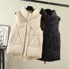 Cotton Vest Women's Autumn and Winter Fashion Trend Vest Large Size Western Style All-match Vest Jacket