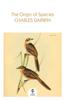 The Origin of Species by Charles Darwin Paperback Book 9780008699444