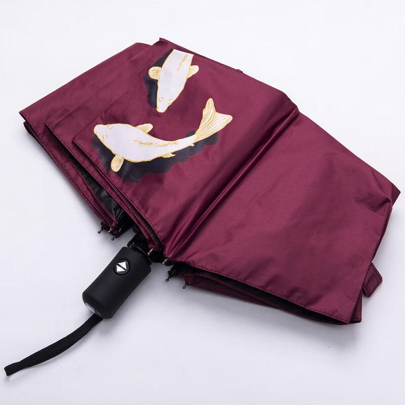SANGBO Mulberry Silk Scarf & Umbrella Gift Set