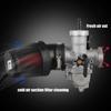 NIBBI CNC Universal Air Filter Motorcycle 42mm 48mm Mushroom Head Air Cleaner 45 Degree Bend Air Intake Pipe Filters PitBike