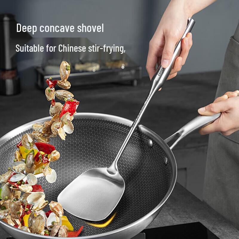 COOKER KING 304 Stainless Steel Wok Spatula